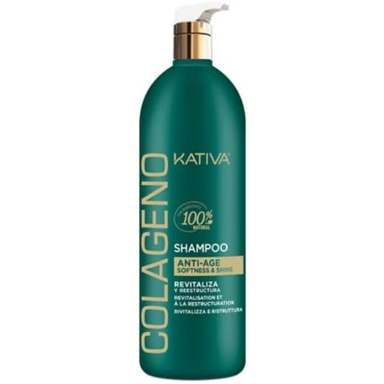 Șampon Kativa Collagen, 1000ml, negru