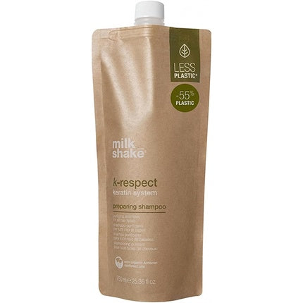 Șampon preparator, Artego Milk_Shake K-Respect, 750ml