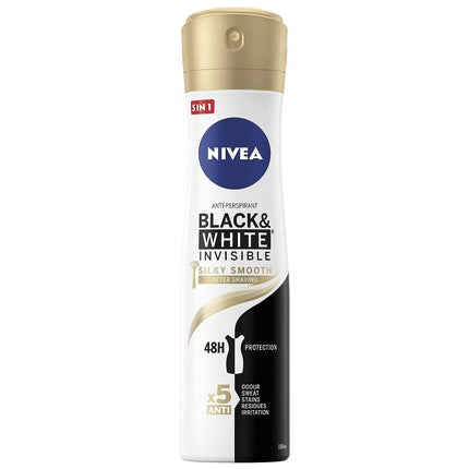 Antiperspirant Spray, Nivea Black&White Invisible Silky Smooth, 250ml