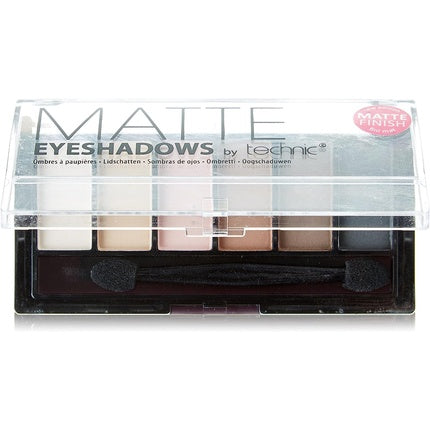 Paletă farduri, Technic, Matte, 6 culori