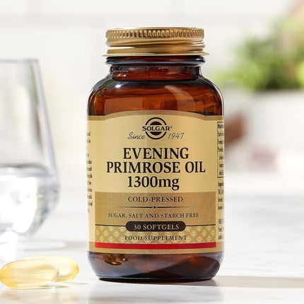 Ulei de Luminița Nopții, Solgar, 1300mg, Omega-6 și GLA