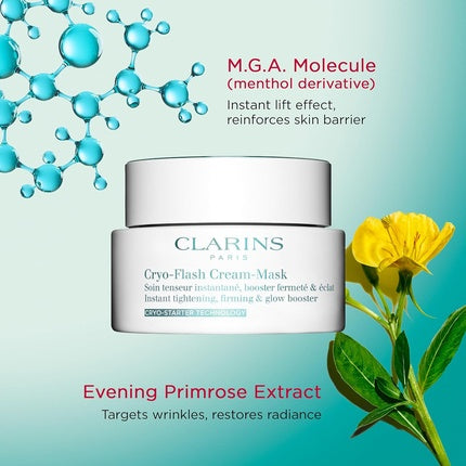 Masca crema Cryo-Flash, Clarins, 75 ml
