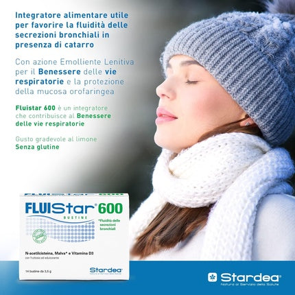Supliment, Stardea, Fluistar 600, alb, 49g