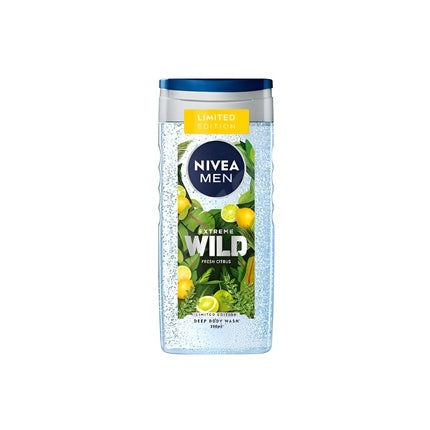 Gel de duș, Nivea Men, Extreme Wild Fresh Citrus, 250 ml