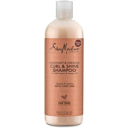 Șampon Sheamoisture, Coconut & Hibiscus, 473ml