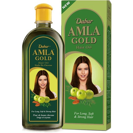 Ulei păr, Dabur, Amla Gold, amla-almond-henna