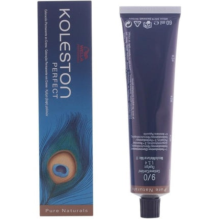 Vopsea păr, Wella, KP Pure Naturals, blond deschis