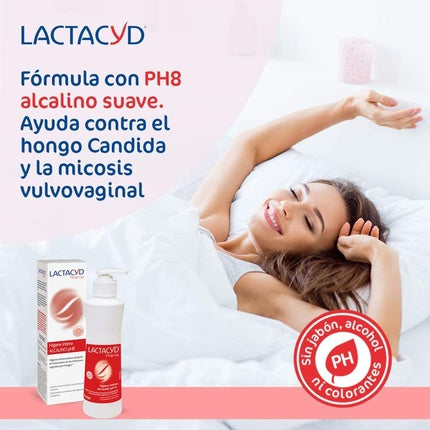Gel igiena intima Lactacyd Pharma pH8, 250ml, alb