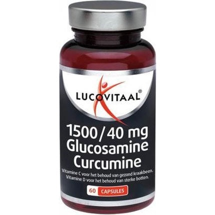Suplimente Lucovitaal, 1500/40mg, Glucozamină Curcumină, 60 capsule
