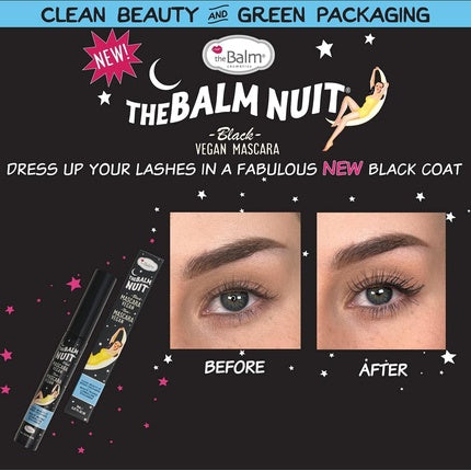 Mascara TheBalm Nuit, negru intens, 23g