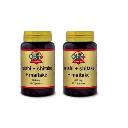 Supliment alimentar, Obire, Reishi/Shitake/Maitake, 300 mg
