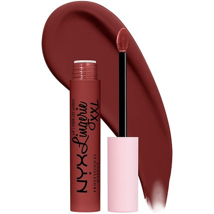 Ruj lichid, NYX, Lip Lingerie XXL, mat, roșu