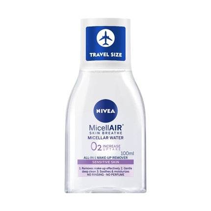 Demachiant, Nivea Micellair Skin Breathe, călătorie 100ml