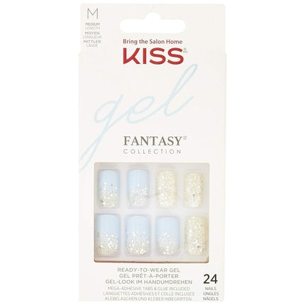 Unghii False, Kiss Gel Fantasy, multicolor