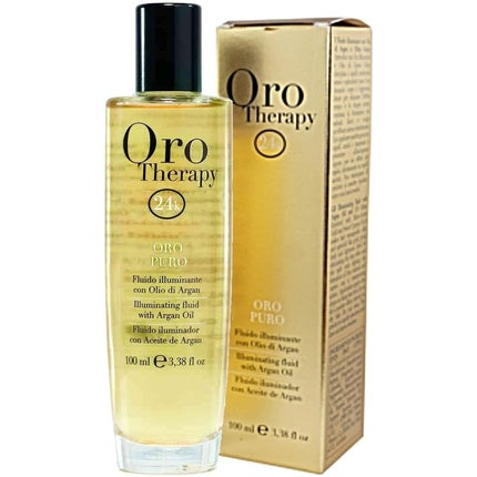 Fluid pentru păr, Fanola, Gold Therapy cu ulei de argan, 100ml