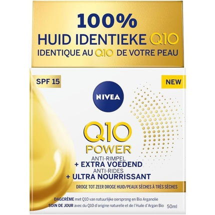 Cremă de zi antirid, Nivea Q10 Power, SPF15, 50ml