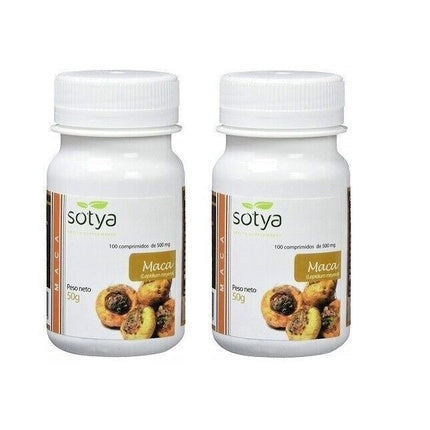 Supliment Alimentar, Sotya, Maca 500mg, 100 Comprimate