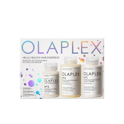 Kit îngrijire păr Olaplex, Starter, alb