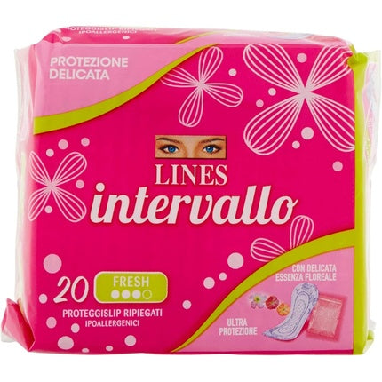 Pachete absorbante, Intervallo, 20 buc, usoare