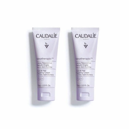 Cremă de mâini și unghii, Caudalie, Vinotherapist, 2x75ml
