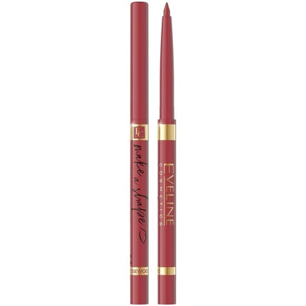 Creion contur buze, Eveline Cosmetics, Make a Shape, roz