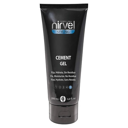 Gel pentru styling, Nirvel, Cement, 200 ml