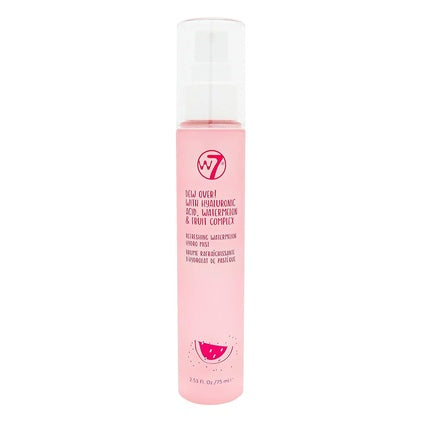 Spray față, W7, Dew Over, roz, 75ml