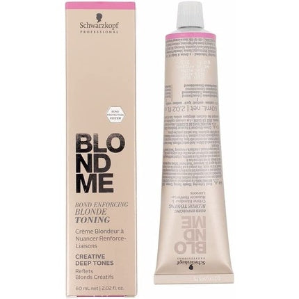 Vopsea de par, Schwarzkopf Blondme Toning, Intense Granite, 60ml