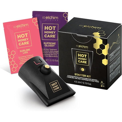 Set Îngrijire Păr Elchim Hot Honey Care, negru, kit starter