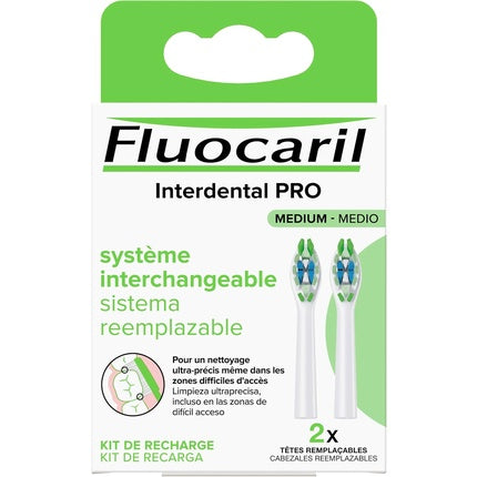 Set Interdental Fluocaril Pro, Medium, Verde
