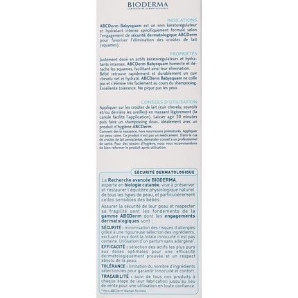 Sampon Bioderma Abcderm Babysquam, 40ml