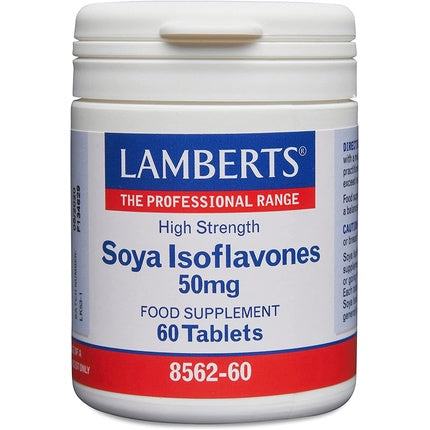 Supliment Lamberts Isoflavone din Soia, 50mg, 60 tablete
