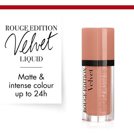 Ruj Lichid Bourjois Rouge Edition Velvet Floribeige Bej 6.7ml