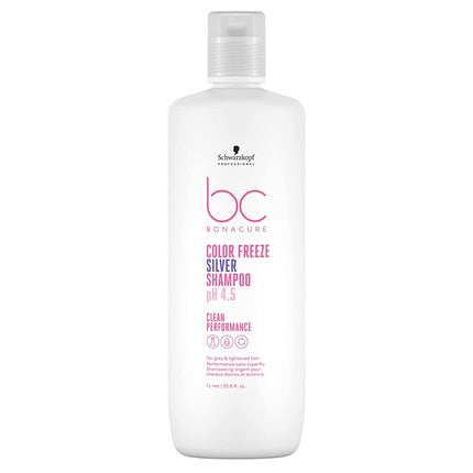Șampon, Schwarzkopf, Bonacure Color Freeze Silver, 1000mL