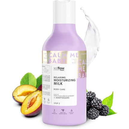 Lapte de corp, So!Flow, Relaxant, prună și mure, 200ml