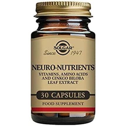 Suplimente alimentare, Solgar, Neuro-Nutrients, 30 capsule vegetale