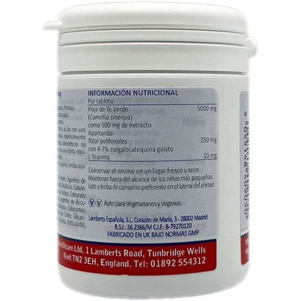 Supliment Green Tea Lamberts 5000mg, 60 Catechine