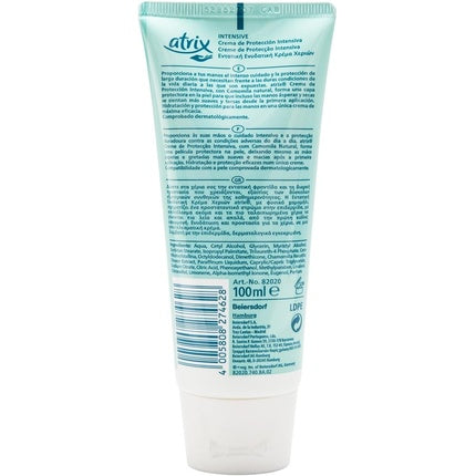 Cremă Mâini, Atrix, Intensive, 100ml, verde