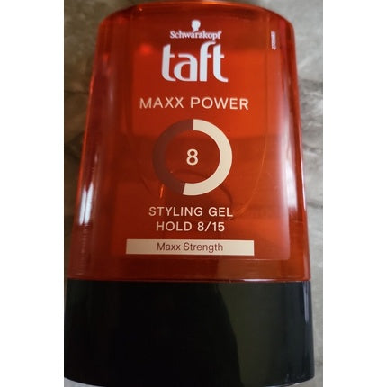 Gel fixativ, Schwarzkopf, Taft Maxx Power, 176g, portocaliu