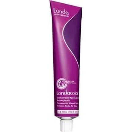 Cremă permanentă colorare păr, Londa, 7/17 Blond Mediu Cenușiu, 60ml