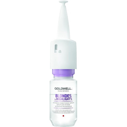Ser intens hidratant pentru păr blond, Goldwell Dualsenses, 18ml
