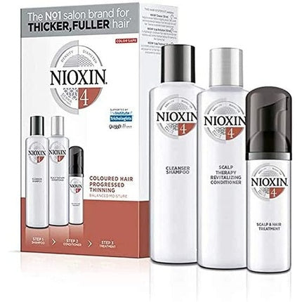 Set Îngrijire Păr, Nioxin 4, pentru păr vopsit