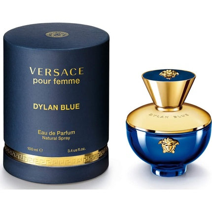 Parfum, Versace, Dylan Blue, albastru auriu 100ml