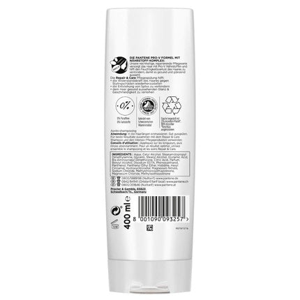 Balsam, Pantene, Repair & Care, 400ml, pentru păr uscat
