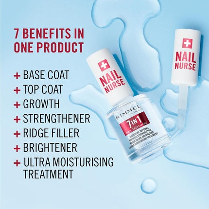 Tratament unghii Rimmel London 7 in 1, incolor