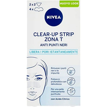 Benzi pentru Porii Feței, Nivea Visage Clear-Up, 10g