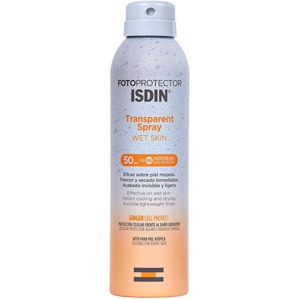 Spray Fotoprotector, ISDIN, Wet Skin SPF 50, 250ml