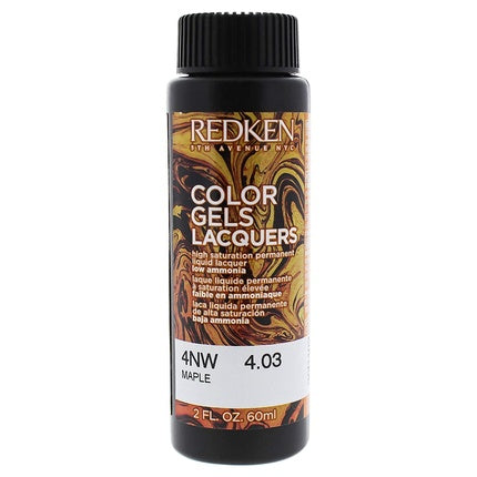 Vopsea de păr permanentă, Redken, Colour Gels Lacquer, Arțar, 60 ml