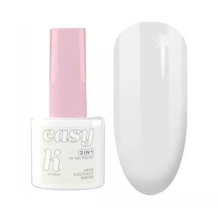 Lac de unghii, Hi Hybrid, Easy 3in1, alb perlat