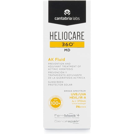 Cremă solară, Heliocare, 360° AK Fluid SPF100, 50ml